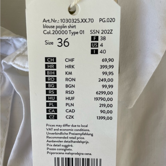 White button-up - Picture 5 of 5